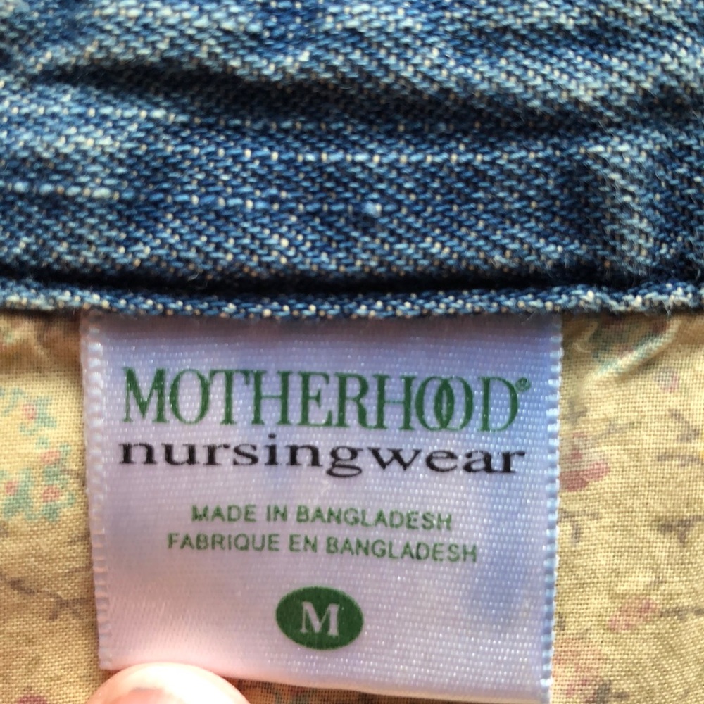 ❤️3X20 MOTHERHOOD NURSING WEAR JEANS TOP - Picture 6 of 6